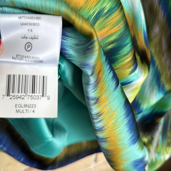 Max and Cleo Multicolor Strapless Dress - Picture 6 of 6